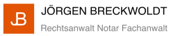 Logo Rechtsanwalt und Notar Jörgen Breckwoldt